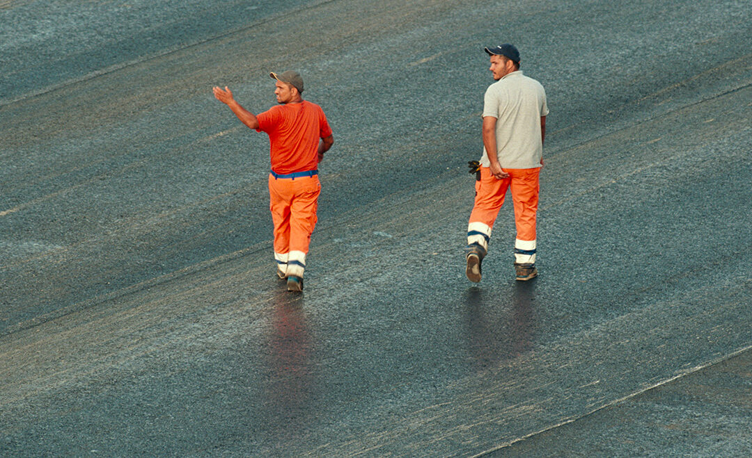 Two working men